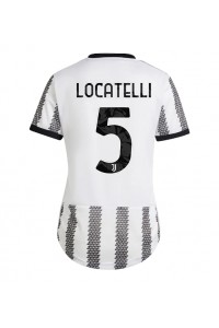 Juventus Manuel Locatelli #5 Fotballdrakt Hjemme Klær Dame 2022-23 Korte ermer